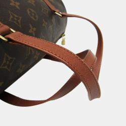 Pre Owned Louis Vuitton Brown Monogram Canvas Papillon 30 Satchel