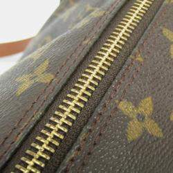 Pre Owned Louis Vuitton Brown Monogram Canvas Papillon 30 Satchel