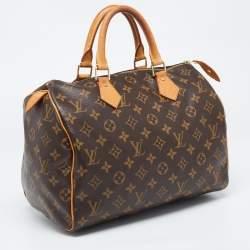 Pre Owned Louis Vuitton Monogram Canvas Speedy 30 Bag