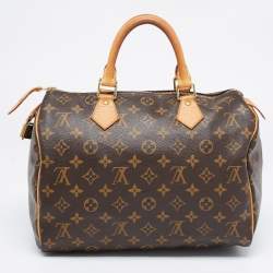 Pre Owned Louis Vuitton Monogram Canvas Speedy 30 Bag