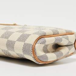 Pre Owned Louis Vuitton Damier Azur Canvas Eva Pochette