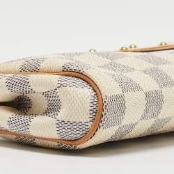 Pre Owned Louis Vuitton Damier Azur Canvas Eva Pochette