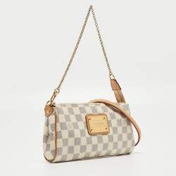 Pre Owned Louis Vuitton Damier Azur Canvas Eva Pochette