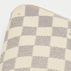 Pre Owned Louis Vuitton Damier Azur Canvas Eva Pochette