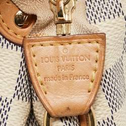 Pre Owned Louis Vuitton Damier Azur Canvas Eva Pochette