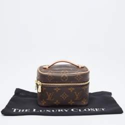 مملوكة مسبقًا Louis Vuitton Monogram Canvas Nano Nice Vanity Case