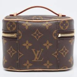 مملوكة مسبقًا Louis Vuitton Monogram Canvas Nano Nice Vanity Case