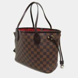 Louis Vuitton Brown Damier Ebene Canvas Neverfull PM Tote Bag