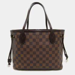 Louis Vuitton Brown Damier Ebene Canvas Neverfull PM Tote Bag