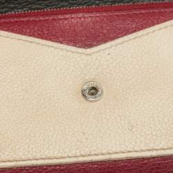 Louis Vuitton Bicolor Leather MyLockMe Compact Wallet