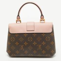 Pre Owned Louis Vuitton Rose Poudre/Monogram Canvas Locky BB Bag