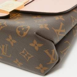 Pre Owned Louis Vuitton Rose Poudre/Monogram Canvas Locky BB Bag
