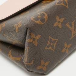 Pre Owned Louis Vuitton Rose Poudre/Monogram Canvas Locky BB Bag