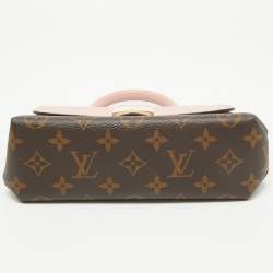 Pre Owned Louis Vuitton Rose Poudre/Monogram Canvas Locky BB Bag