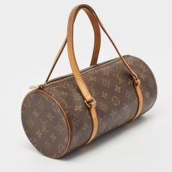 Pre Owned Louis Vuitton Monogram Canvas Papillon 26 Bag