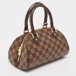 Pre Owned Louis Vuitton Damier Ebene Canvas Mini Ribera Bag