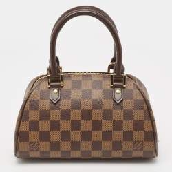 Pre Owned Louis Vuitton Damier Ebene Canvas Mini Ribera Bag