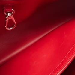Pre Owned Louis Vuitton Rubis Taurillon Leather Capucines PM Bag