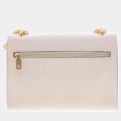 Pre Owned Louis Vuitton White/Pink MyLockMe Chain Bag