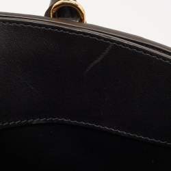 Pre Owned Louis Vuitton Multicolor/Monogram Canvas and Brogues Leather City Steamer MM Bag