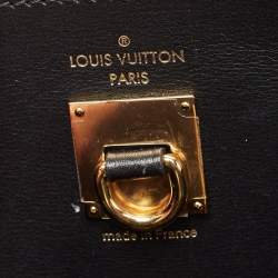 Pre Owned Louis Vuitton Multicolor/Monogram Canvas and Brogues Leather City Steamer MM Bag