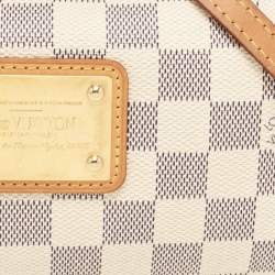 Pre Owned Louis Vuitton Damier Azur Canvas Eva Pochette Bag