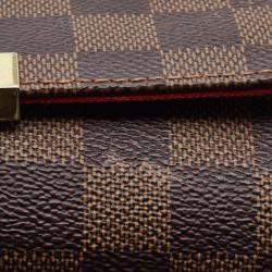 Pre Owned Louis Vuitton Damier Ebene Canvas Favorite PM Bag