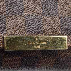 Pre Owned Louis Vuitton Damier Ebene Canvas Favorite PM Bag