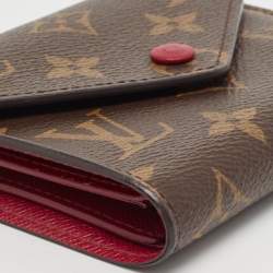 Louis Vuitton Aurore Monogram Canvas Victorine Compact Wallet