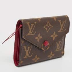 Louis Vuitton Aurore Monogram Canvas Victorine Compact Wallet