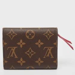 Louis Vuitton Aurore Monogram Canvas Victorine Compact Wallet