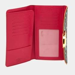 Louis Vuitton Black Monogram Multicolor Monogram Canvas Eugenie Wallet