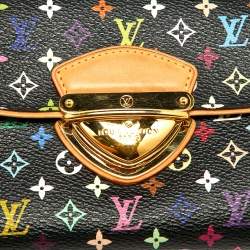 Louis Vuitton Black Monogram Multicolor Monogram Canvas Eugenie Wallet