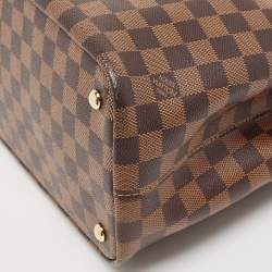 Pre Owned Louis Vuitton Damier Ebene Canvas Kensington Bag