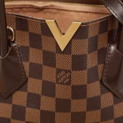 Pre Owned Louis Vuitton Damier Ebene Canvas Kensington Bag