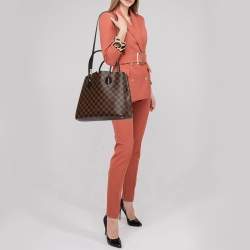 Pre Owned Louis Vuitton Damier Ebene Canvas Kensington Bag