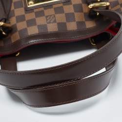 Pre Owned Louis Vuitton Damier Ebene Canvas Hampstead MM Bag