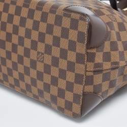 Pre Owned Louis Vuitton Damier Ebene Canvas Hampstead MM Bag