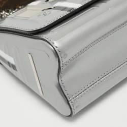 Louis Vuitton Grey Leather Spaceship Twist PM Bag