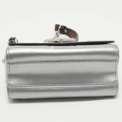 Louis Vuitton Grey Leather Spaceship Twist PM Bag