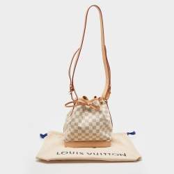 Pre Owned Louis Vuitton Damier Azur Canvas Noe BB Bag