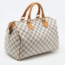 Louis Vuitton Damier Azur Canvas Speedy 30 Bag