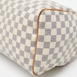 Louis Vuitton Damier Azur Canvas Speedy 30 Bag