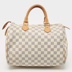 Louis Vuitton Damier Azur Canvas Speedy 30 Bag