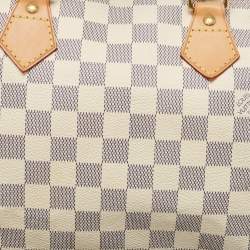 Louis Vuitton Damier Azur Canvas Speedy 30 Bag