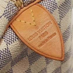 Louis Vuitton Damier Azur Canvas Speedy 30 Bag