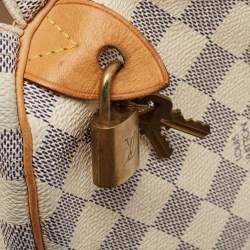 Louis Vuitton Damier Azur Canvas Speedy 30 Bag