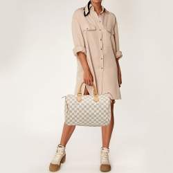 Louis Vuitton Damier Azur Canvas Speedy 30 Bag