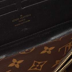 Louis Vuitton Monogram Canvas Zippy Retiro Zip Around Wallet