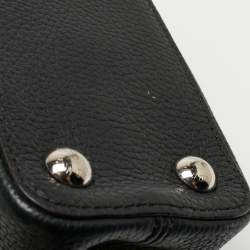 مملوكة مسبقًا Louis Vuitton Black/Beige Taurillon Leather and Python Capucines BB Bag